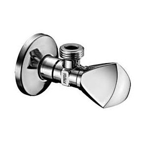 Schell Angle Valve 05 346 06 99 Regulating - Three Cornered Handle, Surface: Chrome