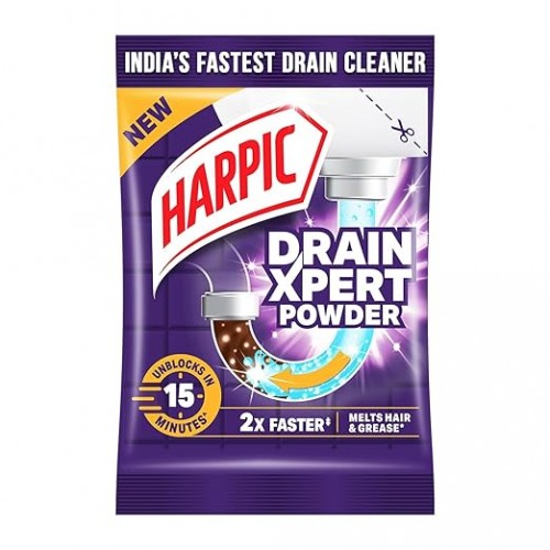 Harpic Powder DrainXpert  Cleaner 45gm