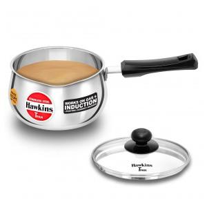 Hawkins Tpan  2 Litre Stainless Steel with Glass Lid 2 Liter