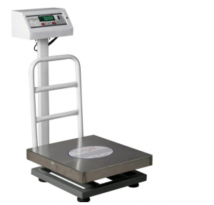 Iscale Weighing Scale Machine ISP-100S Electronic Platform 100 Kg Capacity 10g Accuracy Stainless Steel Platform 16 X 16 Inches 400 X 400 MM