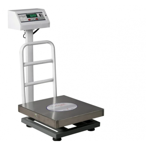 Iscale Weighing Scale Machine ISP-100S Electronic Platform 100 Kg Capacity 10g Accuracy Stainless Steel Platform 16 X 16 Inches 400 X 400 MM