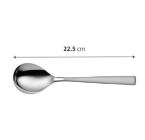 FNS Service Spoon Riviera Big Stainless Steel 22.5 CM