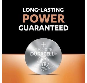 Duracell Battery CR2025 3V