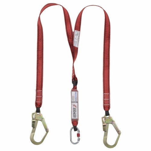 UDYOGI Safety Lanyard WL22 (Energy Absorbing Double Polyester Webbing Lanyard) With Tested Calibration Certificate