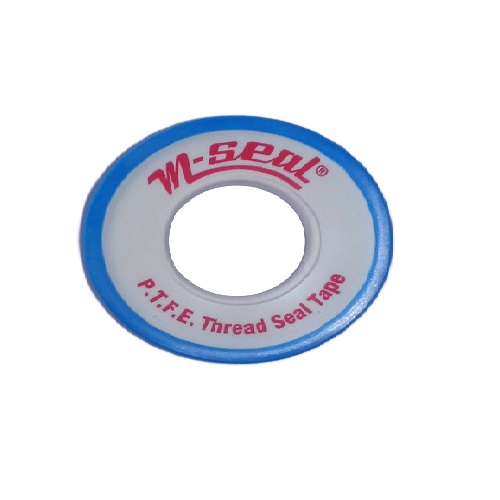M-Seal PTFE Thread Seal Teflon Tape W12 MM L10 Mtr Thickness 0.1 MM