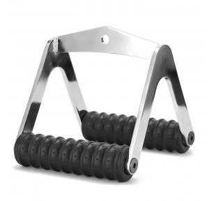 T Bar Handle V-Shaped Gym Fitness For Pulley Cable