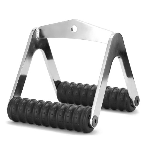 T Bar Handle V-Shaped Gym Fitness For Pulley Cable