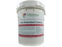 Chroma Paint Merchandise Fire Retardant Intumescent Grey Color High Gloss Finish Shelf Life 6 Months 20 Ltr