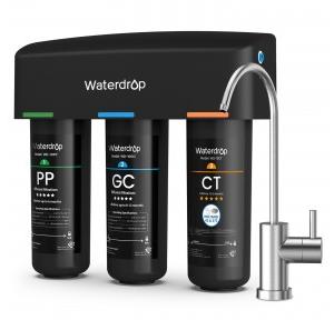 Waterdrop Water Purifier WD-TSB-10 TSB Under Sink Water Filter System With Dedicated Faucet 8 Layer High Capacity Water Filtration System NSF/ANSI 42 Certified Capacity 8000 Gallons 3.3 Kg
