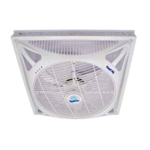 Coolair False Ceiling Mounted Fan With LED Size 14 inch Panel Size 600x600 mm Voltage 220V Motor Power 60W Led Power18W