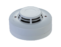 Ravel Smoke Detector RE 317D-SL Addressable Photelectric Polarity Free FR ABS Plastic 100 MM Base Dual LED’s For 360 Degree  Visibility H46 X D100 MM IP42 Start Up Time 30 Sec 0-4000 fpm Address Set by 8 Digit DIP Switch