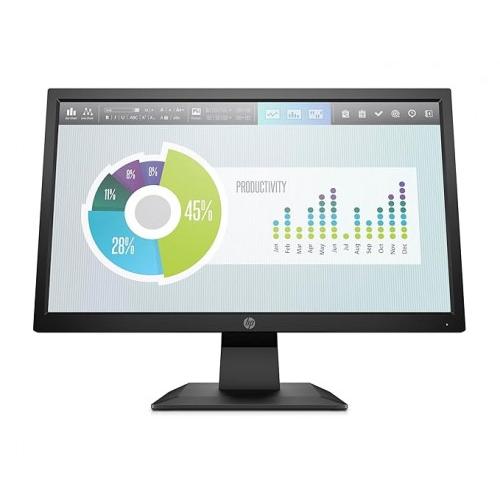 HP Monitor P204v 19.5 Inch/49.5 cm LCD HD+1600 x 900 Pixels 60 Hz 1 HDMI 1.4 with HDCP Support 1 VGA Black 3 kg