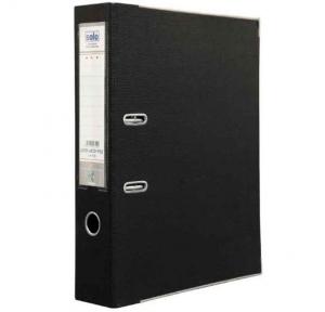 Solo Lever Arch File LA512 Top PVC coated Black 3 Inch Ring F/C 28X8X35 cm