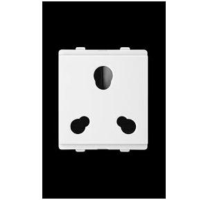 Honeywell Socket EW2421WHI EVO Round Pin White 6A 3 Pin