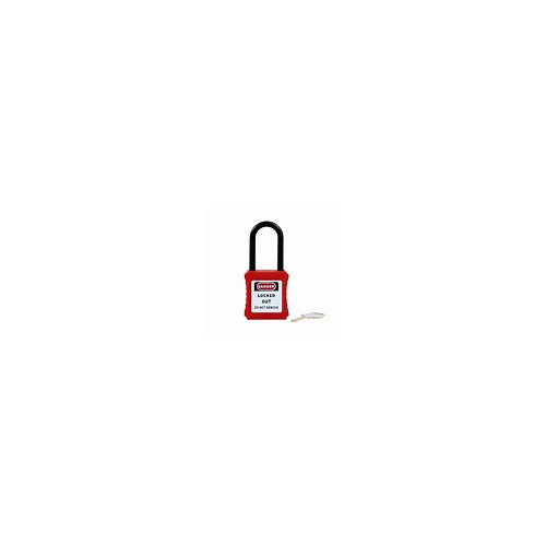 Asian Loto Safety Padlock ALC-OLPN-D OSHA With Di-Electric Shackle-Different Key 28-40MM