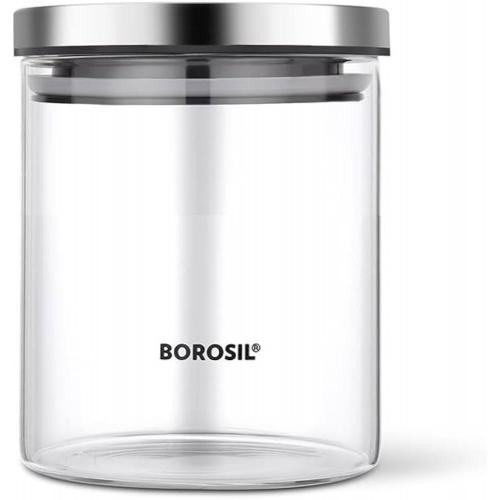 Borosil Jar Glass Classic Capacity 600ml