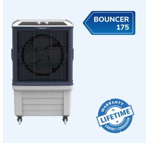 Symphony Air Cooler Bouncer 175 Max With Three Sided Honeycomb Pad Tank Capacity 165 Ltr
