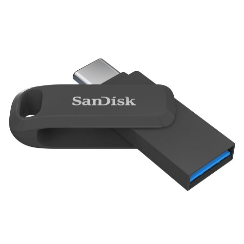SanDisk Pendrive SDDDC3-064G-I46PD Ultra Dual Drive Go Type C 64GB OTG Upto 300MB/S USB3.2 Black