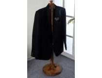 Coat Hanger Teakwood Melamine Polished 3.5 Feet Color Walnut Non Adjustable With Designer Base