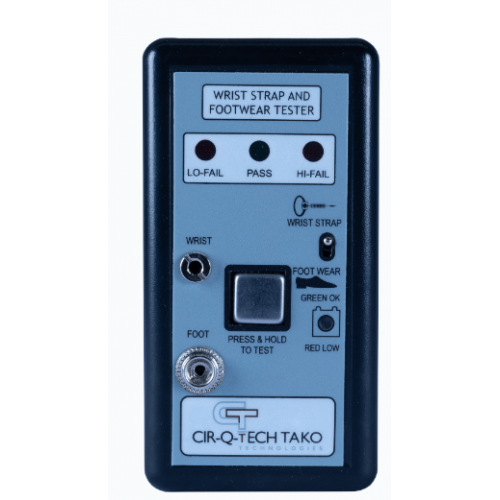 Cir-Q-Tech Wrist Strap WST-100 and Footwear Tester