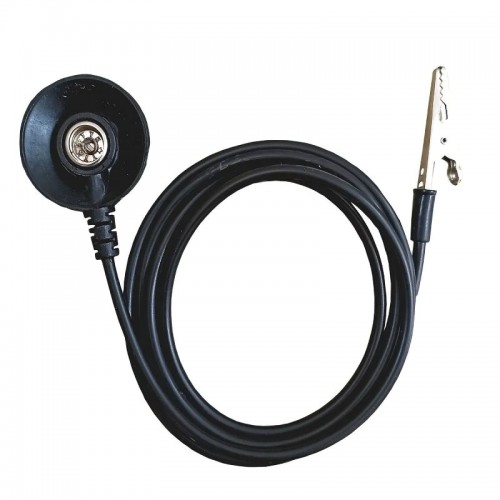 Cir-Q-Tech ESD Ground Cord GC-2M-1C Both Side Riveted Socket 2M