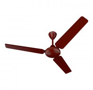 Bajaj Ceiling Fan Frore Blade Length 1200 mm 48 inch 390 RPM 230v Rust Proof Chrome Finish 18.6D x 13.7W x 69.6H cm 3kg Brown