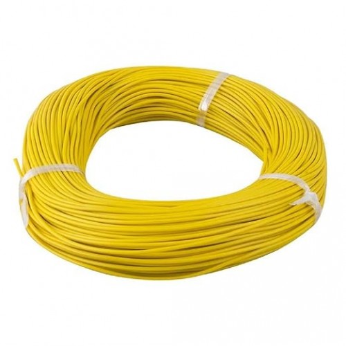 Polycab Wire FRLS-H Copper PVC Insulated 2.5 Sqmm Single Core Yellow 300 mtr