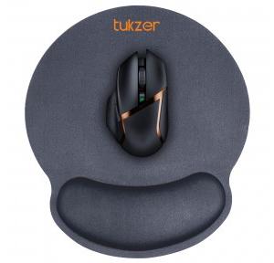 Tukzer Mouse Pad Memory Foam Cushion with Wrist Support Ergonomic Design Size 9x8x0.8 inch