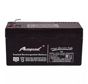 Amptek Battery AT12-1.3 SMF Sealed Rechargeable 12v 1.3Ah