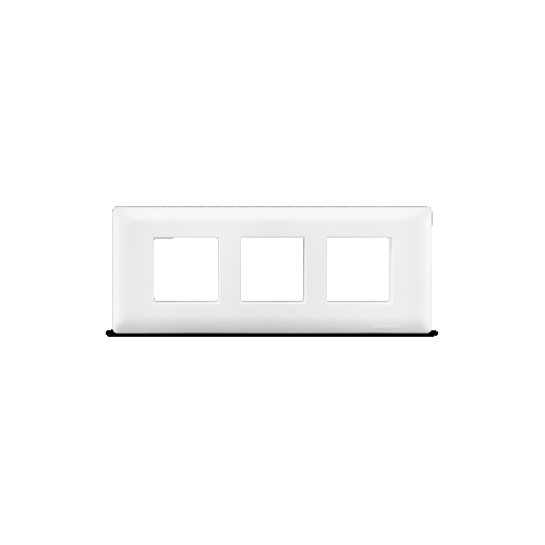 Honeywell  Front Plate EW2106WHI EVO 6 Module Front Plate White With Surface Box