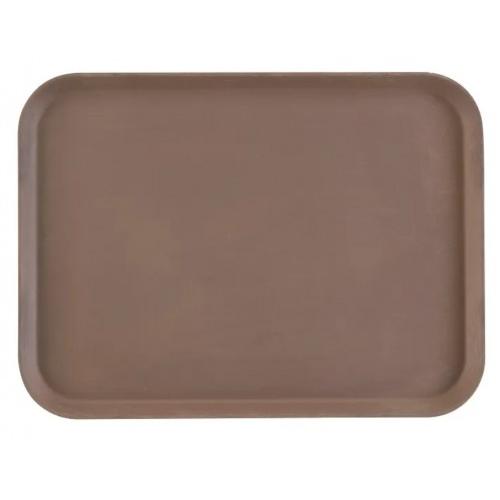 Cambro Anti Skid Tray 1418CT13 Camtread 14x18 inch Tavern Tan Fiberglass Rectangular 36x46 cm