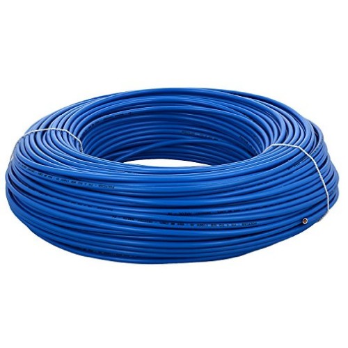 Polycab Wire FRLS-H Copper PVC Insulated 2.5 Sqmm Single Core Blue 300 mtr