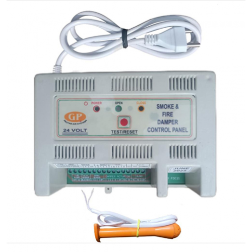 GP Smoke And Fire Damper Control Panel Dia 3.4 inch 230v/ 230v S-2/24v/24v S-2 Volt Rectangular Shape 600g