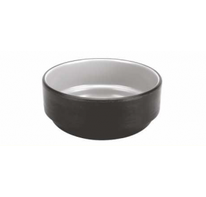 Servewell Soup Bowl S-3472 2Tone Rewa 4.5 Inch (11.5 cm) With 2Tone Spoon Melamine 300ml