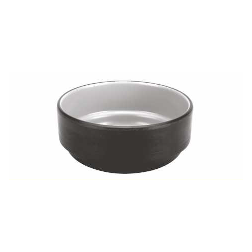 Servewell Soup Bowl S-3472 2Tone Rewa 4.5 Inch (11.5 cm) With 2Tone Spoon Melamine 300ml