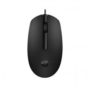HP Mouse M10 Wired USB with 3 Buttons High Definition 1000DPI Optical Tracking and Ambidextrous Design 115Lx65Wx40H mm 106g
