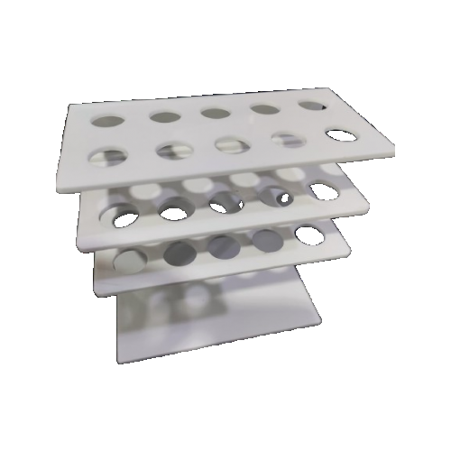 White Board Marker Holder Stand Wall Mounted White Acrylic Dry Erase With 10 Marker Slots and Eraser Holder Size 15x9x18 cm Thickness 4 mm