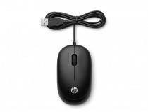 HP Wired Mouse 115 USB Ergonomic Design Optical 10.9Lx6.2W cm 730g