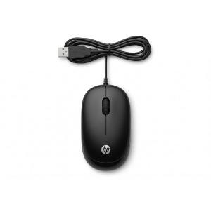 HP Wired Mouse 115 USB Ergonomic Design Optical 10.9Lx6.2W cm 730g