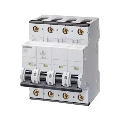 Siemens MCB 5SP44917RC Betagard 10kA 100A 4 Pole C Curve