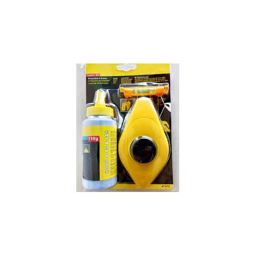 Chalk Line Layout Set JF-2509 15x50 mm 110g