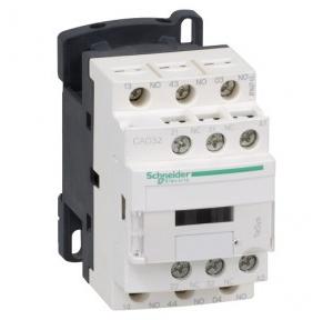 Schneider Control Relay CAD32 TeSys Deca 3NO+2NC DC FD(110V)