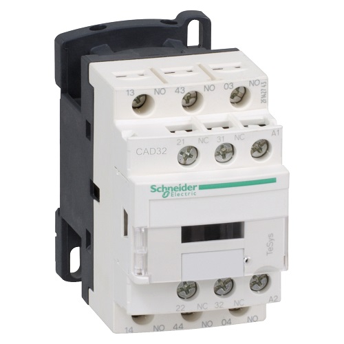 Schneider Control Relay CAD32 TeSys Deca 3NO+2NC DC FD(110V)