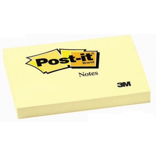 3M Post-it Sticky Note 3 x 4 Inch, 100 Sheets