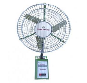 Almonard Wall Fan Air Circulator Heavy Duty Adjustable Tilt 18 Inch 450mm Corded Electric 59 Decibels 1400 RPM 230v 7.1Dx7.1Wx11.4H cm 6.62kg