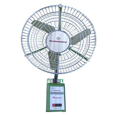 Almonard Wall Fan Air Circulator Heavy Duty Adjustable Tilt 18 Inch 450mm Corded Electric 59 Decibels 1400 RPM 230v 7.1Dx7.1Wx11.4H cm 6.62kg