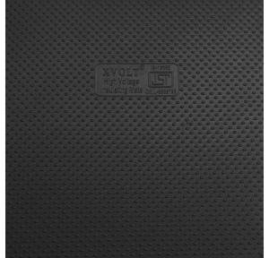 XVolt Insulation Rubber Mat Class A Size L5 X W1 Mtr Up to 3300 V 2mm IS 15652 Black