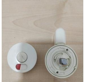 Cubical Indicator Lock PVC White 1 Pair