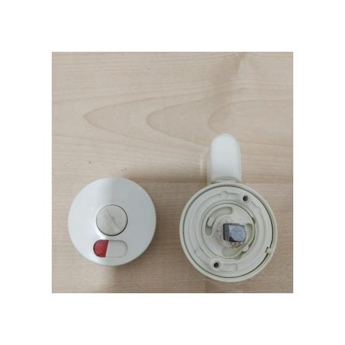 Cubical Indicator Lock PVC White 1 Pair