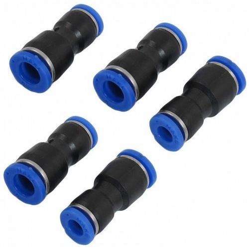 Push in Fittings Tube Connector  Air Water Hose Pipe outer Dia 8-12mm